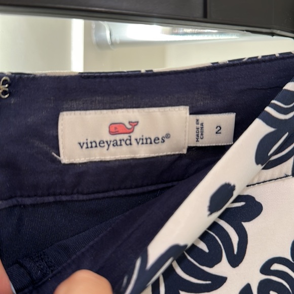 Vineyard Vines Women’s Golf Skort ⛳️ size 2 navy white - Picture 3 of 4